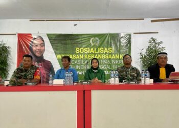 Siti Rizky Amalia Ajak Warga Perkuat Rasa Persatuan Pada Saat Sosbang di Sangatta Utara