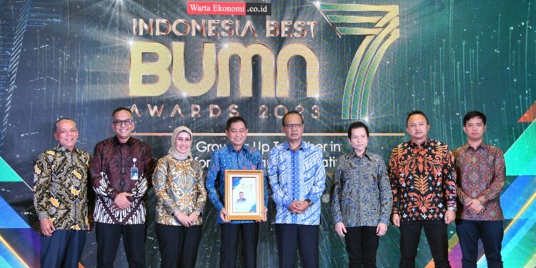 Fokus Dukung Perekonomian Indonesia, Pegadaian Raih Penghargaan Indonesia Best BUMN Awards 2023