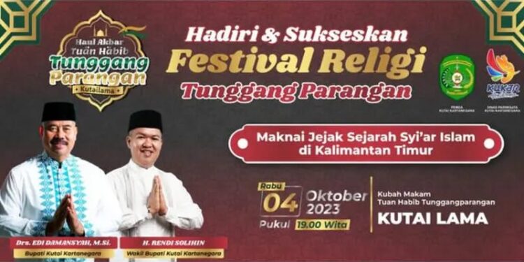 Memperkuat Tali Silaturahmi, Pemkab Kukar Laksanakan Haul Akbar Tuan Habib Tunggang Parangan