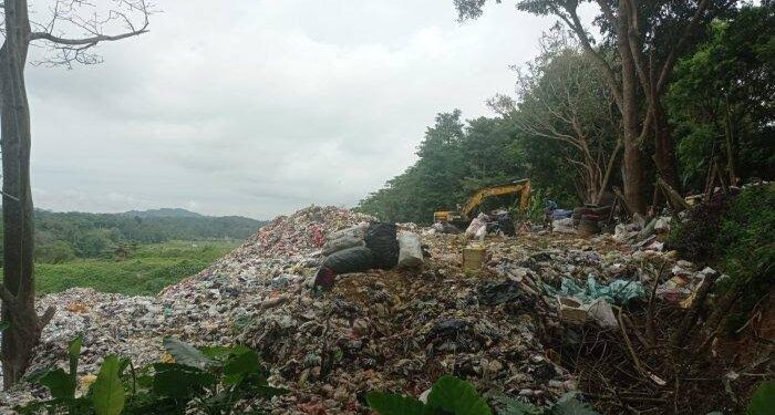 DLHK Lakukan Pembenahan TPA Bekotok 