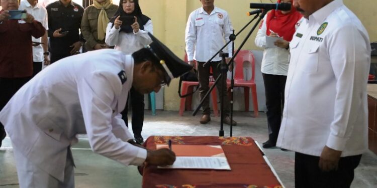 Adi Sucipto telah Resmi Dilantik Sebagai Kepala Desa Purwajaya hasil PAW, Sisa Masa Jabatan 2019-2025