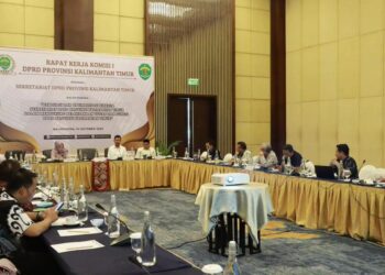 Komisi I DPRD Gelar Rapat Kerja Bersama Sekretariat DPRD Kaltim di Balikpapan