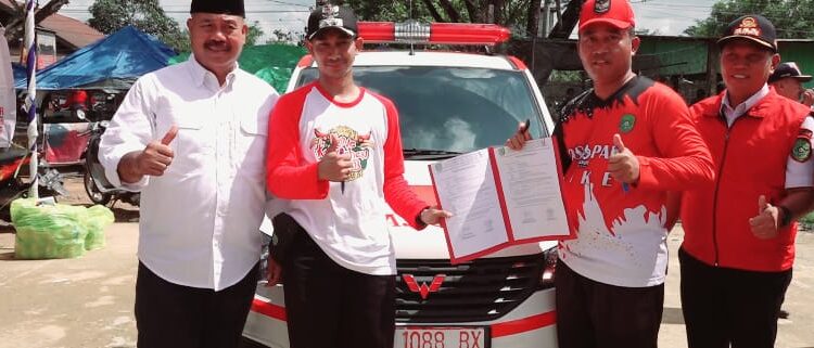 Kecamatan Tenggarong Dapat Bantuan Mobil Ambulance dan Mobil Jenazah