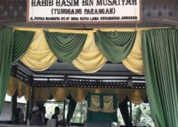 Kompleks Makam Habib Tunggang Parangan di Anggana Dipugar