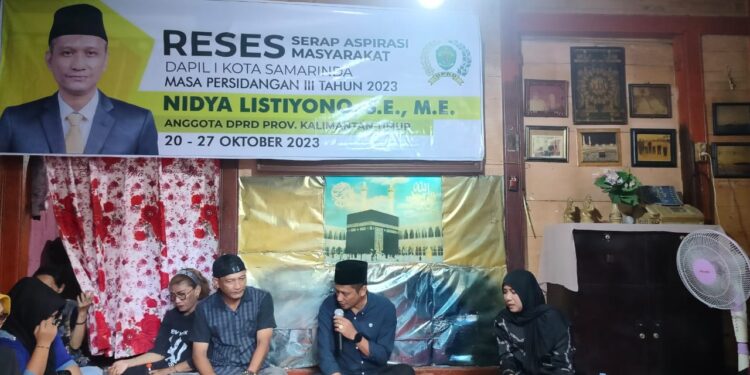 Reses Masa Sidang III Tahun 2023, Nidya Terima Masukan Masyarakat Soal Peningkatan Infrastruktur Jalan di Samarinda
