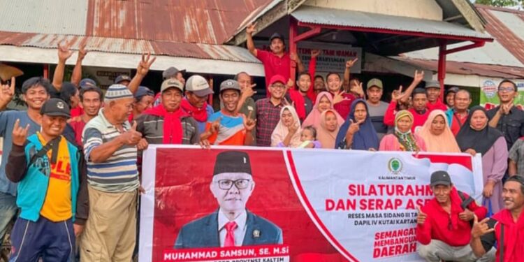 Wakil Ketua DPRD Kaltim Muhammad Samsun Lakukan Reses Silaturahmi dan Serap Aspirasi