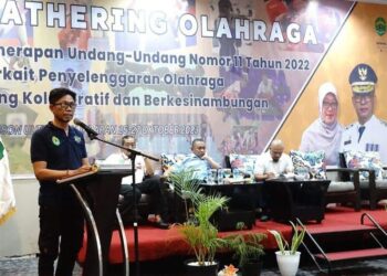 Gethering Olahraga dan Forum Diskusi Publik, Agus: Olahraga Harus Kolaboratif dan Berkesinambungan
