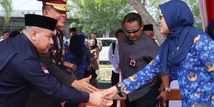 Akhmed Reza Fachlevi Hadiri Upacara Hari Sumpah Pemuda di Gelora Kadrie Oening Samarinda