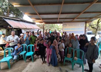 Bentuk Ketahanan Keluarga Yang Harmonis, Rima Sampaikan Sosialisasi Perda di Desa Jembayan Kukar