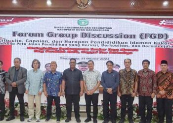 Demi Kemajuan, Disdikbud Kutai Kartanegara Susun Road Map Pendidikan