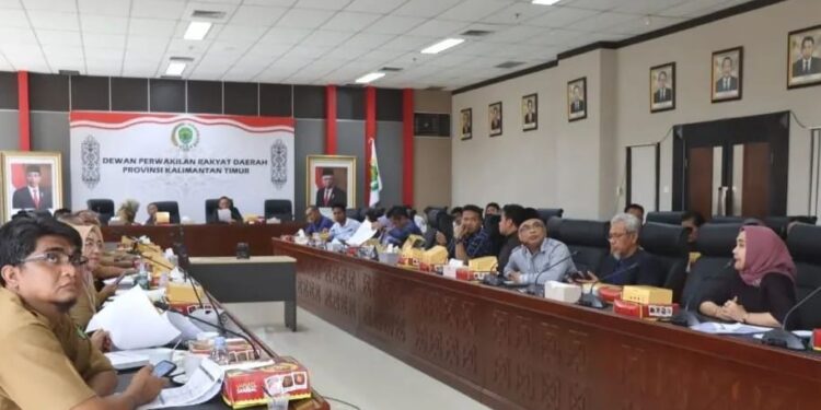 Rapat Banmus Bersama Sekretariat DPRD Kaltim, Bahas Revisi Agenda Kegiatan Masa Sidang III Tahun 2023