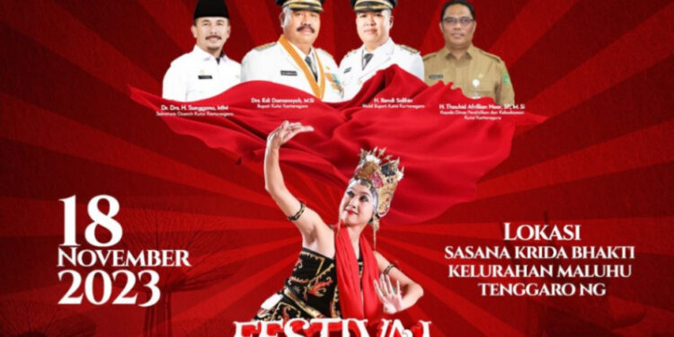 Pemkab Kukar dan Ikawangi Laksanakan Festival Gandrung di Tenggarong