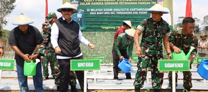 Bekerja 340 Hari, Karya Bakti di Kutai Kartanegara Bangun Jalan Usaha Tani 52,5 Kilometer