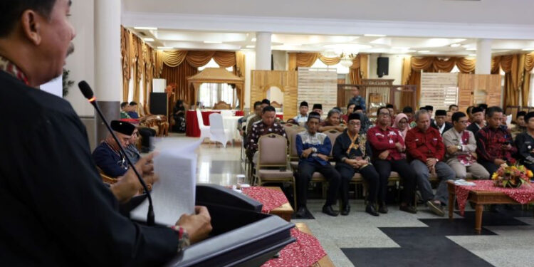 Menjelang MTQ Kukar ke-44 di Kota Bangun Darat, Sunggono Berpesan Kepada Kecamatan Untuk Aktif Melakukan Pembinaan