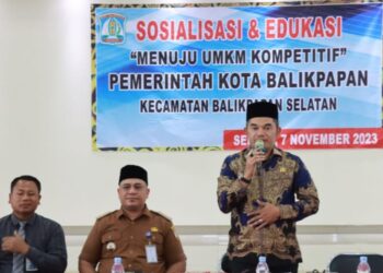 Hamas Buka Kegiatan Sosialisasi dan Edukasi UMKM Kompetitif di Kecamatan Balikpapan Selatan