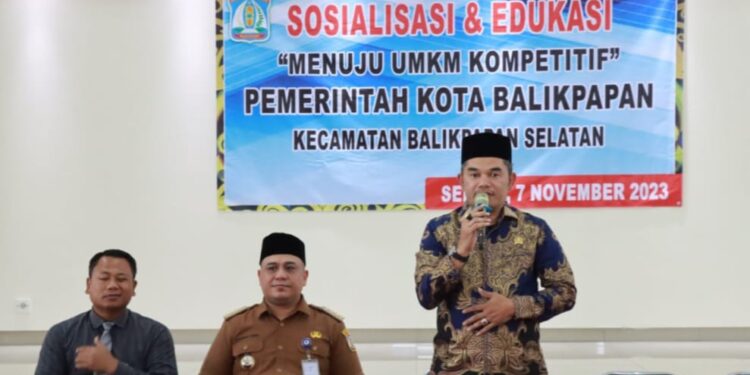 Hamas Buka Kegiatan Sosialisasi dan Edukasi UMKM Kompetitif di Kecamatan Balikpapan Selatan