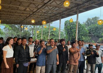 Sapto Gelar Sosialisasi Wawasan Kebangsaan di Jalan Perjuangan Samarinda, Ajak Masyarakat Paham Nilai Empat Pilar