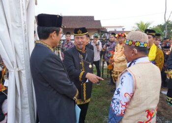 Tarian Kesultanan Buka Festival Harmoni Budaya Nusantara di IKN, Disaksikan Presiden Jokowi