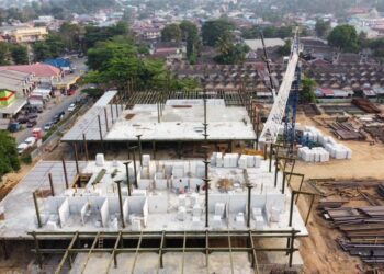 Pasar Tangga Arung Kukar Model Semi Modern Beroperasi 2024