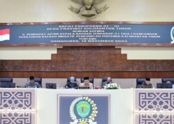Hasanuddin Mas’ud Pimpin Rapur ke-41 DPRD Kaltim Bahas Beberapa Agenda