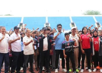 Kejuaraan Sepak Bola Wanita Piala Gubernur Tahun 2023 Berlangsung, Diikuti 7 Club dari Kabupaten Kota se-Kaltim.