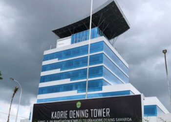 Dispora Kaltim Segera Tempati Kantor Baru di Gedung Kadrie Oening Tower di Kompleks Gelora Kadrie Oening Sempaja