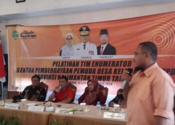 Dorong Pemuda Untuk Tim Enumerator, Dispora Kaltim Gelar Pelatihan di Kukar
