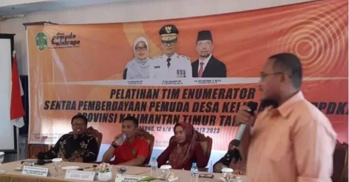Dorong Pemuda Untuk Tim Enumerator, Dispora Kaltim Gelar Pelatihan di Kukar