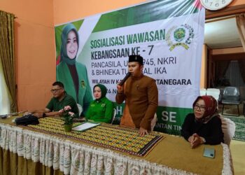Lakukan Sosbang di Kukar, Rima Sebut Empat Pilar Tumbuhkan Kesadaran Masyarakat Dalam Berbangsa