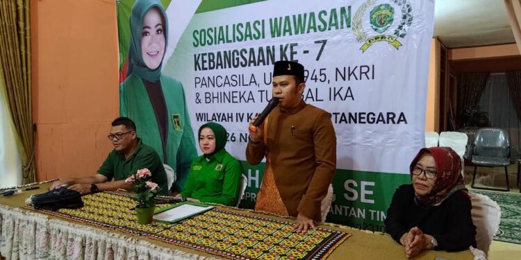 Lakukan Sosbang di Kukar, Rima Sebut Empat Pilar Tumbuhkan Kesadaran Masyarakat Dalam Berbangsa