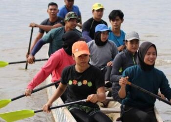 Medali Perunggu Diraih Kontingen Dayung Kaltim Dalam BK PON 2023