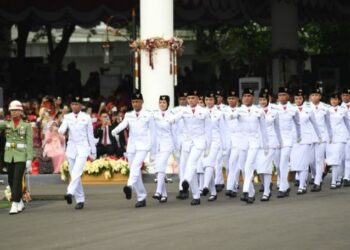 Dispora Kaltim Kolaborasi Dengan Kesbangpol Rekrutmen Pasukan Pengibar Bendera Pusaka
