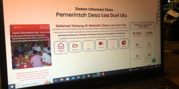 Desa Loa Duri Ulu: Memadukan Teknologi dan Komunitas dalam Era Digital”