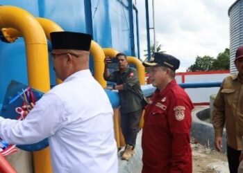 Edi Damansyah Resmikan SPAM Kapasitas 50 Liter/Detik di Kelurahan Argosari