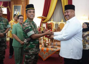 Bupati Kukar dan Sultan Terima Kunjungan Danrem 091/ASN