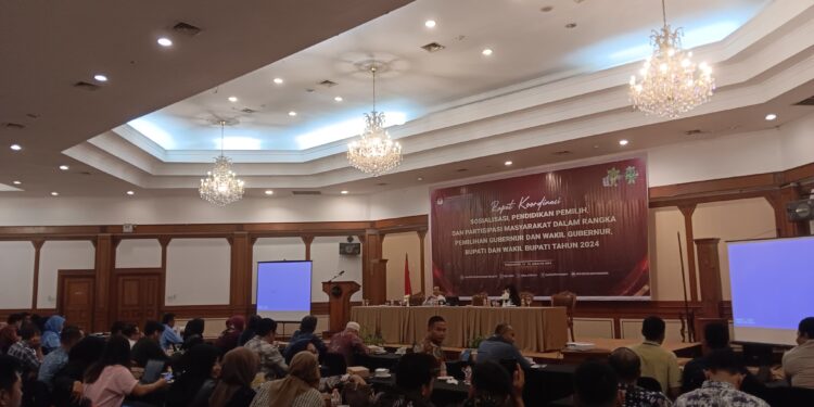 Optimalkan Peran PPK Pada Pilkada 2024, KPU Kukar Laksanakan Rakor Pendidikan Pemilih dan Partisipasi Masyarakat