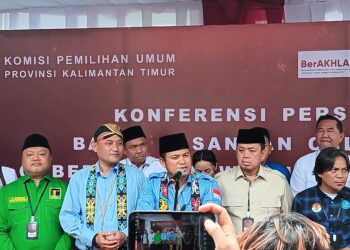 Resmi Mendaftarkan Diri Ke KPU Kaltim, Pasangan Rudy-Seno Suarakan Soal SDM dan Pendidikan di Kaltim