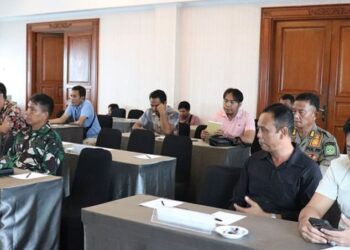 KPU Kukar Laksanakan Rakor Persiapan Penetapan Paslon dan Pengundian Nomor Urut Pada Pikada Kukar 2024