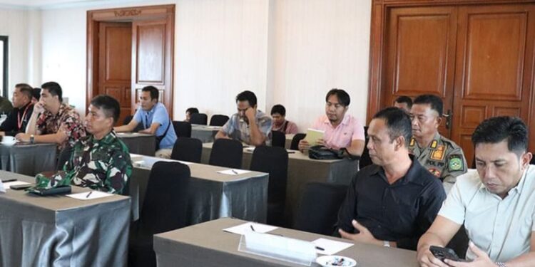 KPU Kukar Laksanakan Rakor Persiapan Penetapan Paslon dan Pengundian Nomor Urut Pada Pikada Kukar 2024