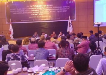 KPU Kukar Tetapkan 552.469 DPT Pada Pilkada 2024