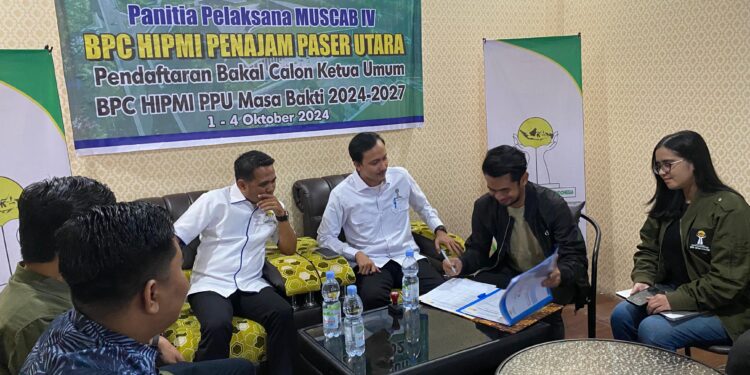 Hasrul Resmi Daftar Bakal Calon Ketua Umum HIPMI PPU