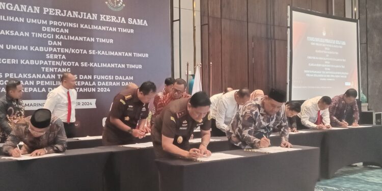 KPU Kaltim Gandeng Kejati Wujudkan Pilkada 2024 Yang Berkualitas