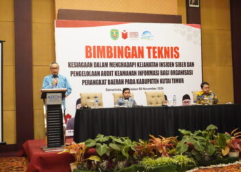 Antisipasi Ancaman Digital di Pemerintahan, Diskominfo Kutim Gelar Bimtek Kesiagaan Siber