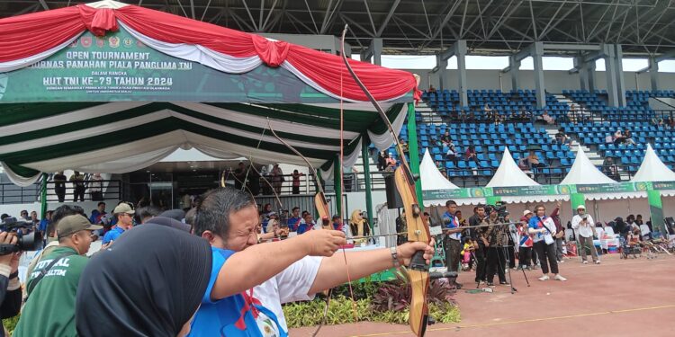 Kejurnas Panahan HUT TNI Ke – 79 Resmi Digelar, Rasman : Bagian Dukungan Proyeksi Pembibitan Atlet