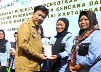 Kader PPKBD di Kukar Dibekali Smartphone untuk Mempermudah Laporan Stunting