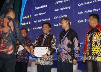 Pemkab Kutai Kartanegara Raih Penghargaan Terbaik I TP2DD 2024 Wilayah Kalimantan