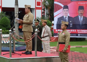 Pjs Bupati Kukar Ajak Generasi Muda Teladani Jiwa Pahlawan dan Bijak Bermedia Sosial