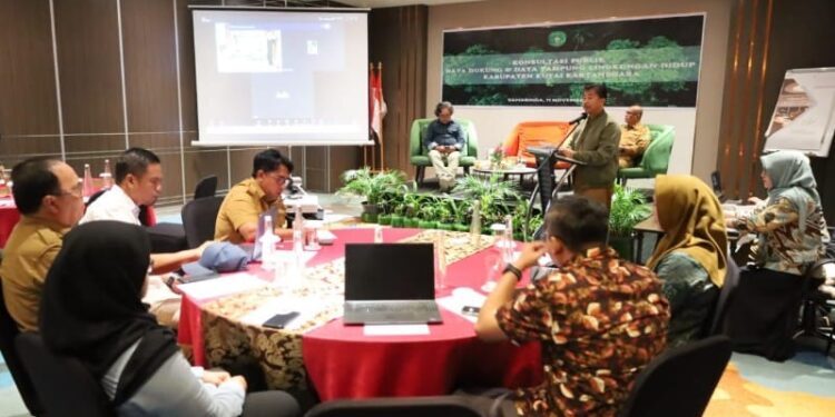 Kukar Gelar Konsultasi Publik DDDTLH, Wujudkan Pembangunan Berkelanjutan