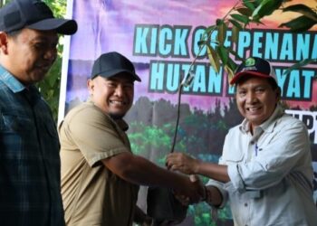 Dorong Transformasi Ekonomi Hijau, Pemkab Kukar Gelar Kick Off Penanaman Hutan Rakyat