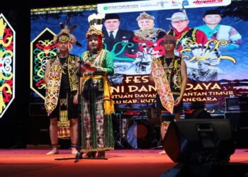 Festival Seni dan Budaya Dayak Kalimantan Timur 2024 Hadir di Kukar